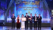 Giải Nhất Nhân tài Đất Việt 2023 lĩnh vực công nghệ số nhận bằng khen của Bộ trưởng Bộ TT&TT