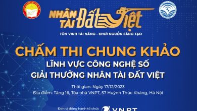 Ngày 17/12/2023: Chấm chung khảo Nhân tài Đất Việt 2023 lĩnh vực Công nghệ số