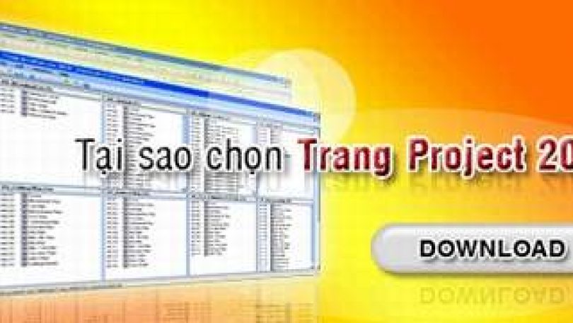 Quản lý dự án thiết kế xây dựng từ một điểm với Trang Project 2008