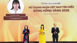 Phó Tổng Giám đốc Agribank được vinh danh “Nữ doanh nhân Việt Nam tiêu biểu – Bông hồng Vàng 2025”