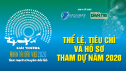 Thể lệ, tiêu chí và hồ sơ tham dự Giải thưởng Nhân tài Đất Việt 2020