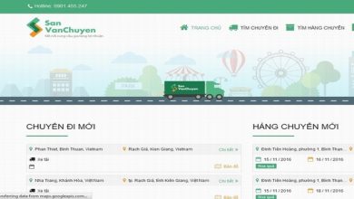 Sàn giao dịch vận chuyển kiểu “Uber” tại Việt Nam