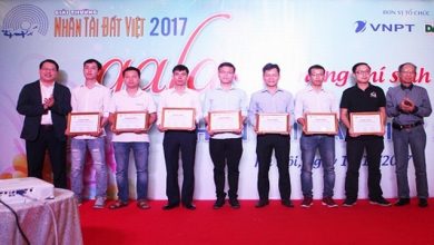 17 nhóm tác giả CNTT nhận chứng nhận Giải thưởng Nhân tài Đất Việt 2017