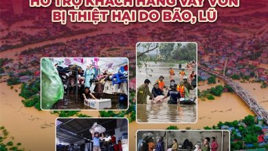 Agribank giảm tới 2%/năm lãi suất cho vay hỗ trợ khách hàng bị ảnh hưởng, thiệt hại do bão, lũ